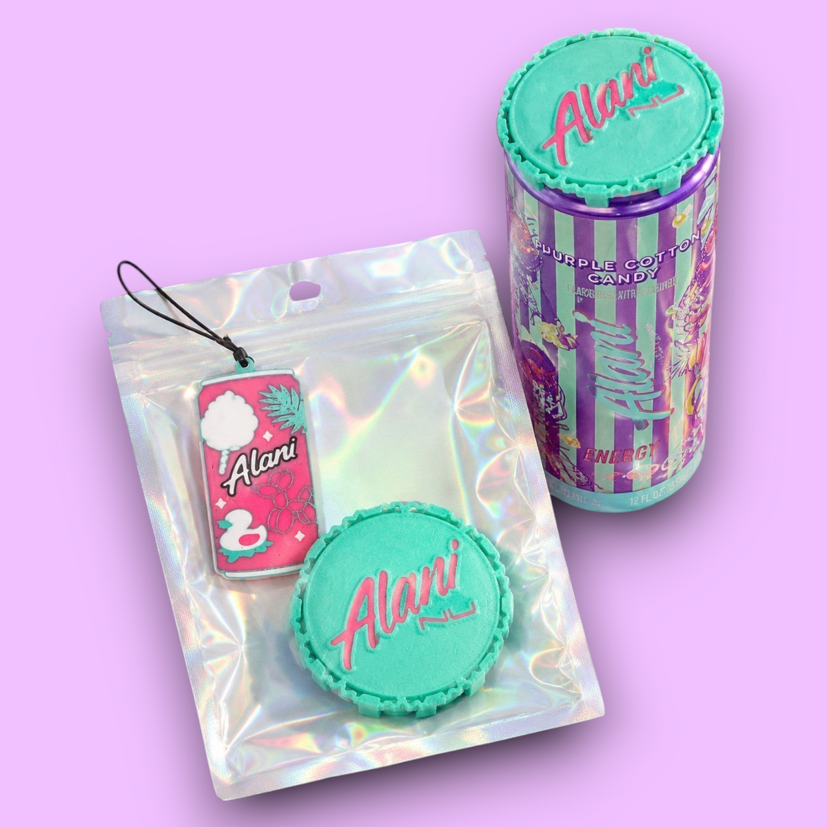 Alani-inspired PopOff can tab opener and TopOff reusable can cover bundle